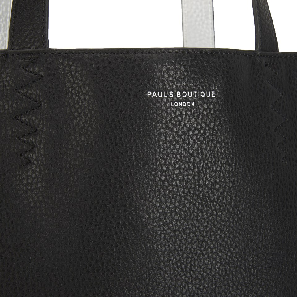 Paul's Boutique Women's Amelie Reversible Tote Bag - Black/Silver