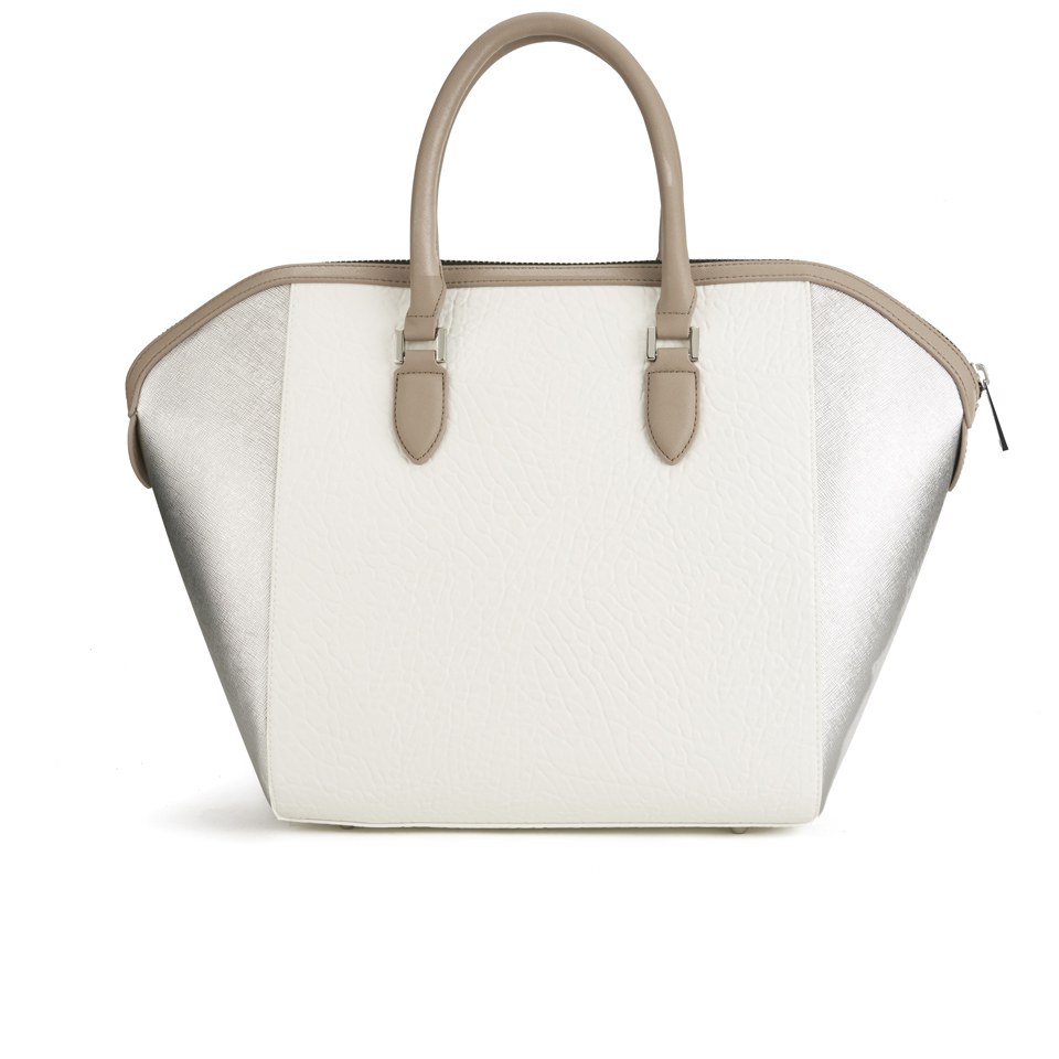 Paul's Boutique Women's Betsy Tote Bag - Metallic/Brushed Silver