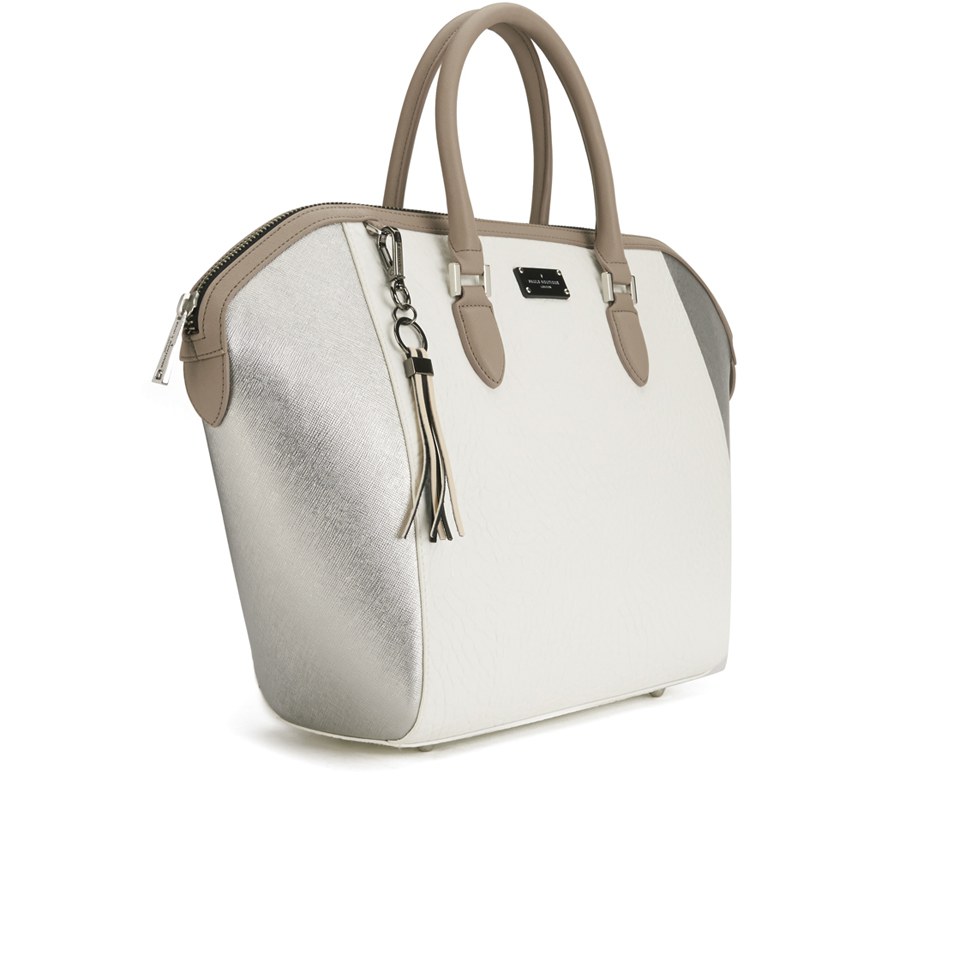 Paul's Boutique Women's Betsy Tote Bag - Metallic/Brushed Silver