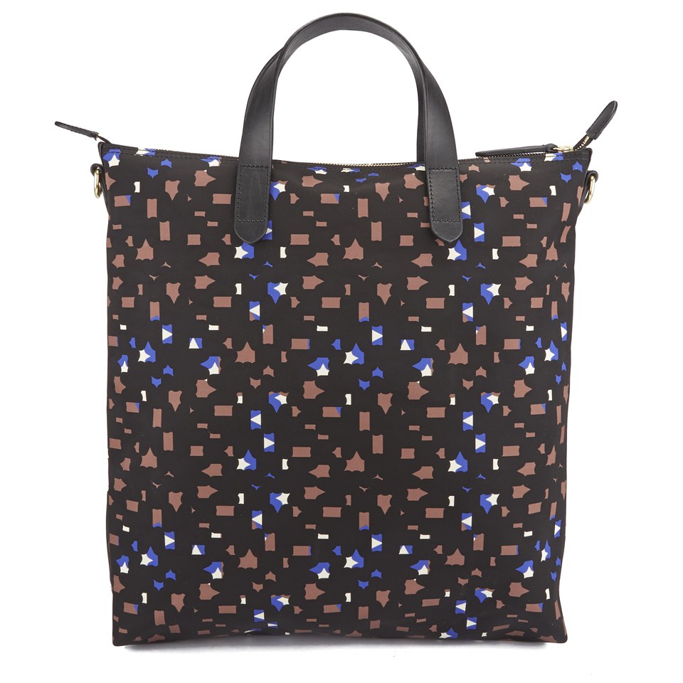 Mismo Men's Shopper Shoulder Bag - Grate Monogram/Black