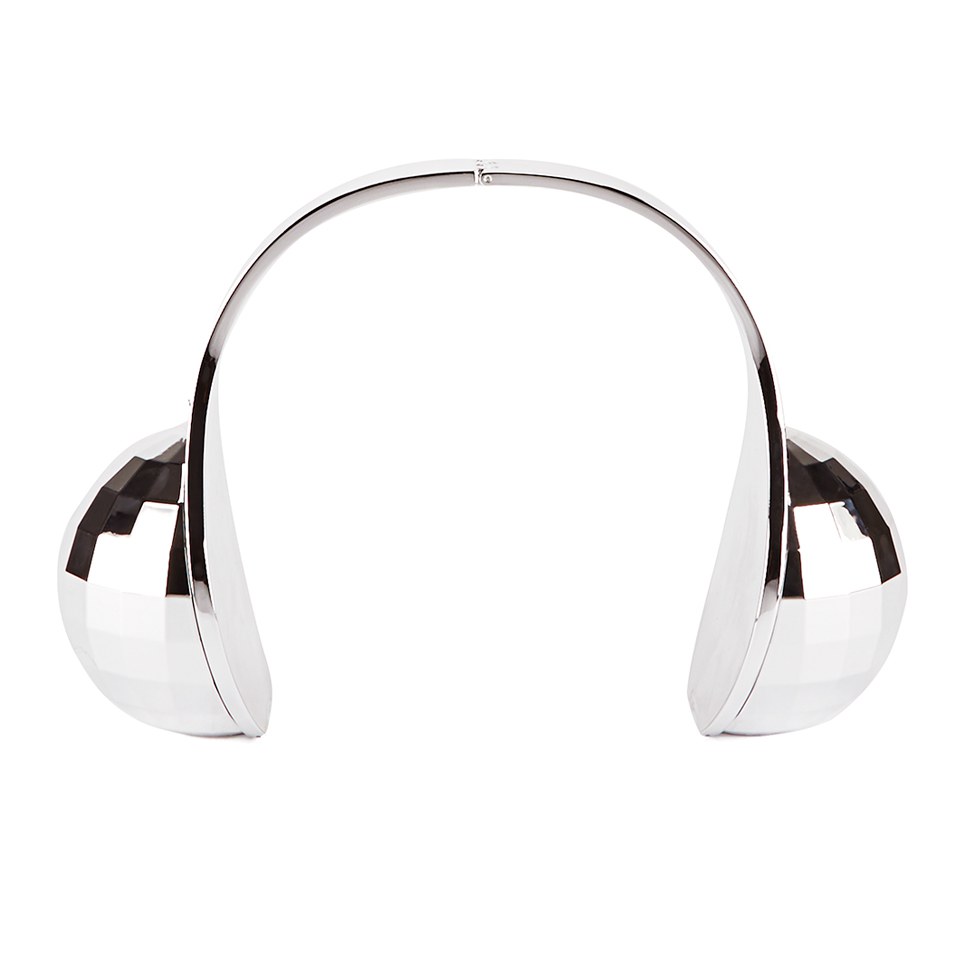 Lulu Guinness Women's Perspex Headphones Cross Body -  Silver