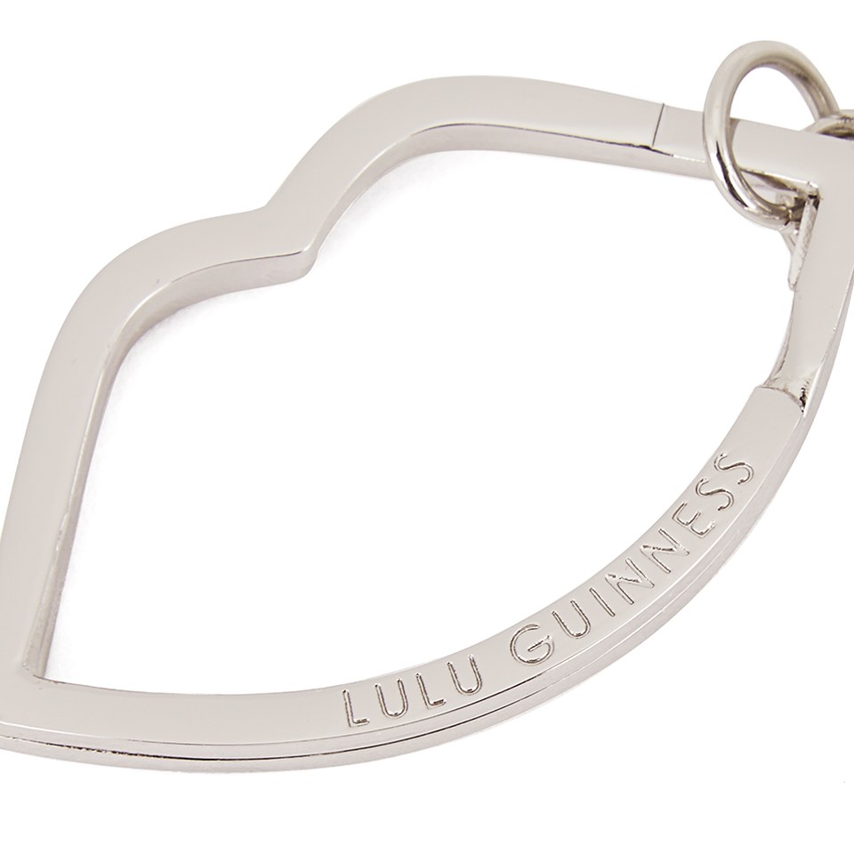 Lulu Guinness Women's Disco Ball Charm Keyring - Silver