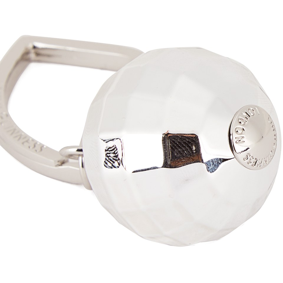 Lulu Guinness Women's Disco Ball Charm Keyring - Silver