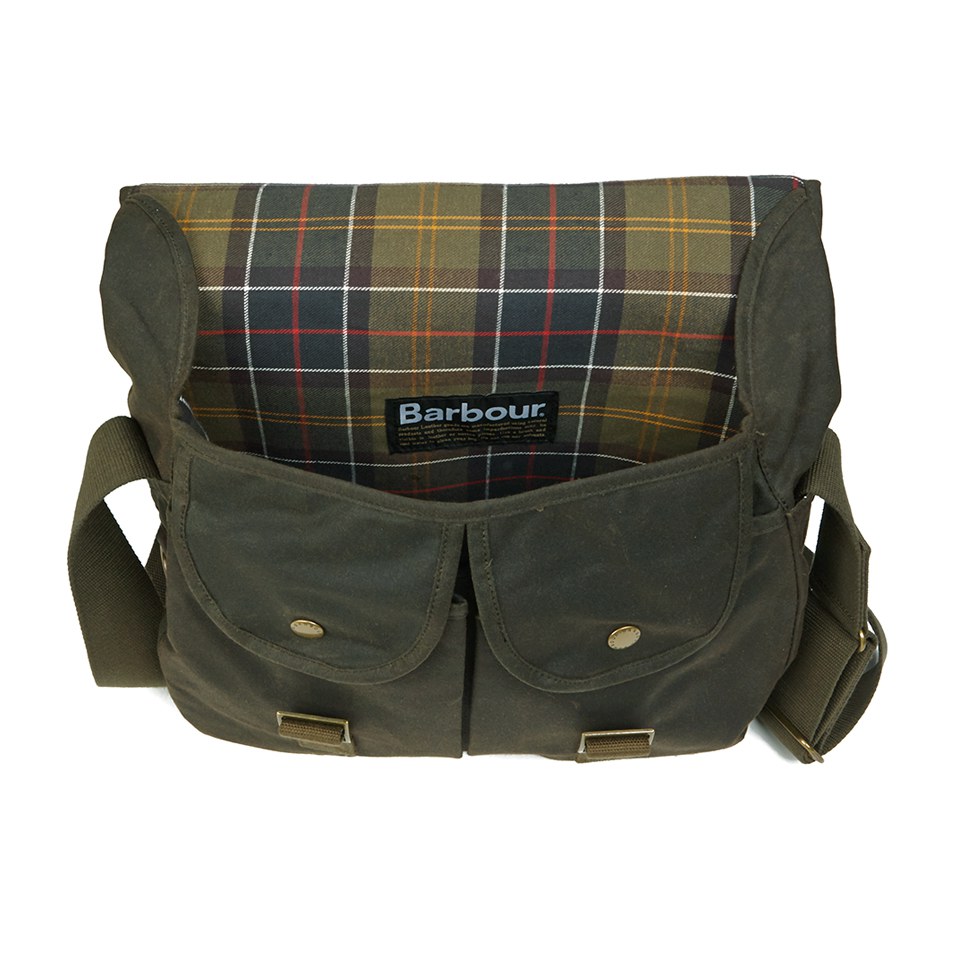 Barbour tarras bag olive best sale