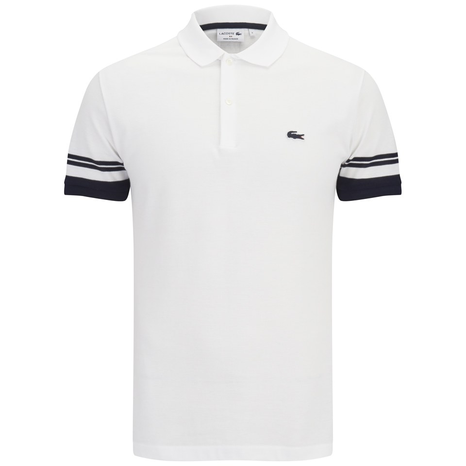 Lacoste Men s Made in France Polo Shirt White Coggles