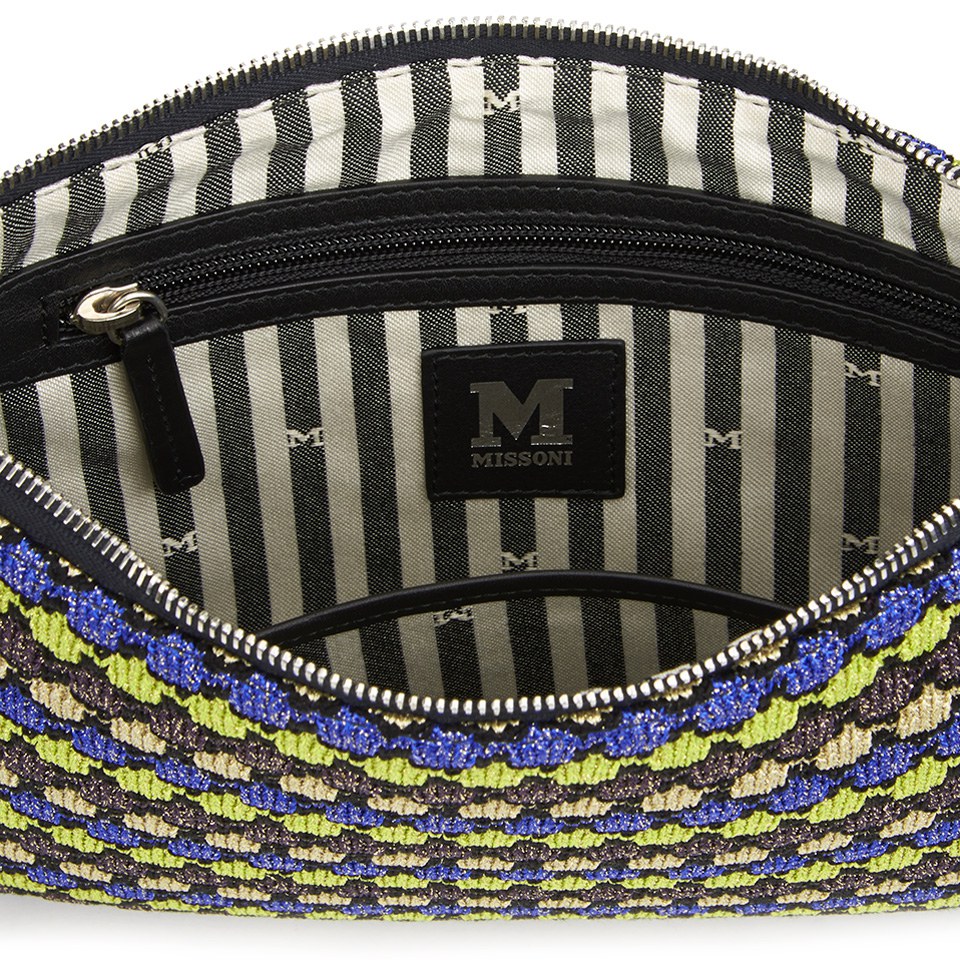 M Missoni Women's Lurex Clutch Bag - Black