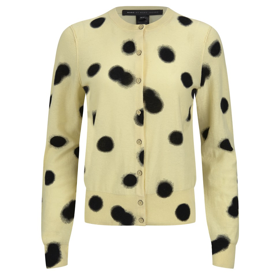 Marc by Marc Jacobs Women's Blurred Dot Printed Cardigan
