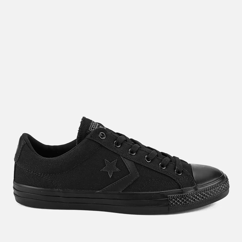 genoeg kasteel grens Converse CONS Men's Star Player Mono Canvas Trainers - Black Monochrome |  FREE UK Delivery | Allsole