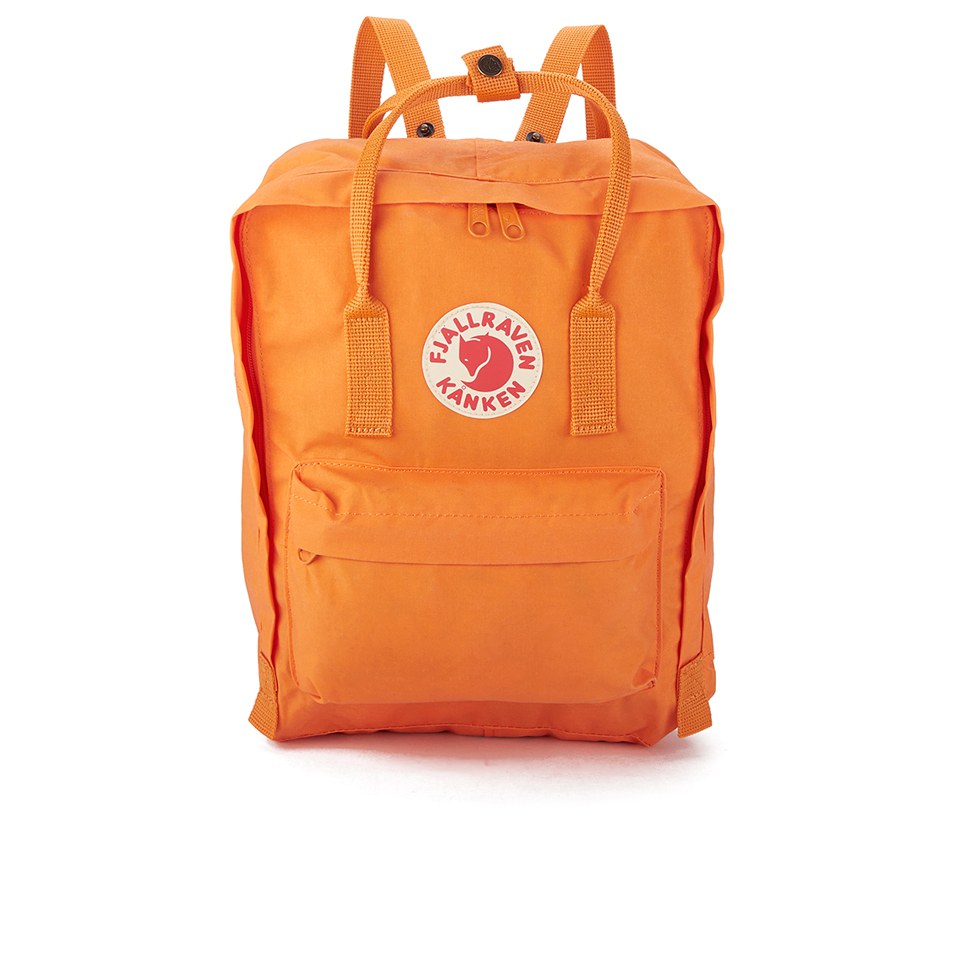 Fjallraven Men's Kanken Backpack - Burnt Orange/Deep Red