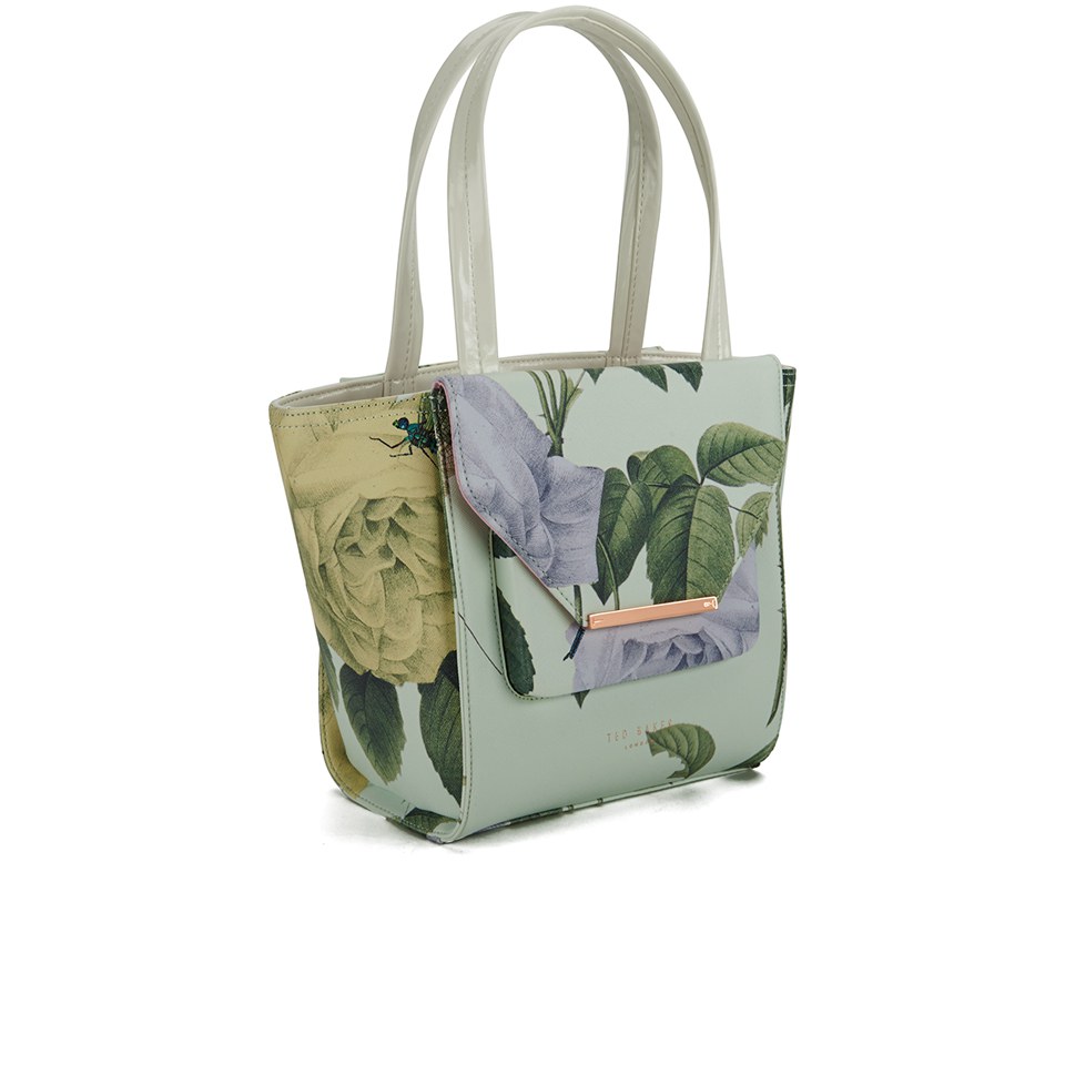 Ted Baker Women's Damaris Distinguish Rose Crosshatch Small Tote Bag - Mint