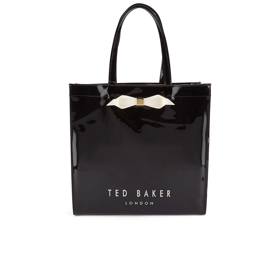 Ted Baker Women's Tedcon Plain Bow Icon Tote Bag - Black
