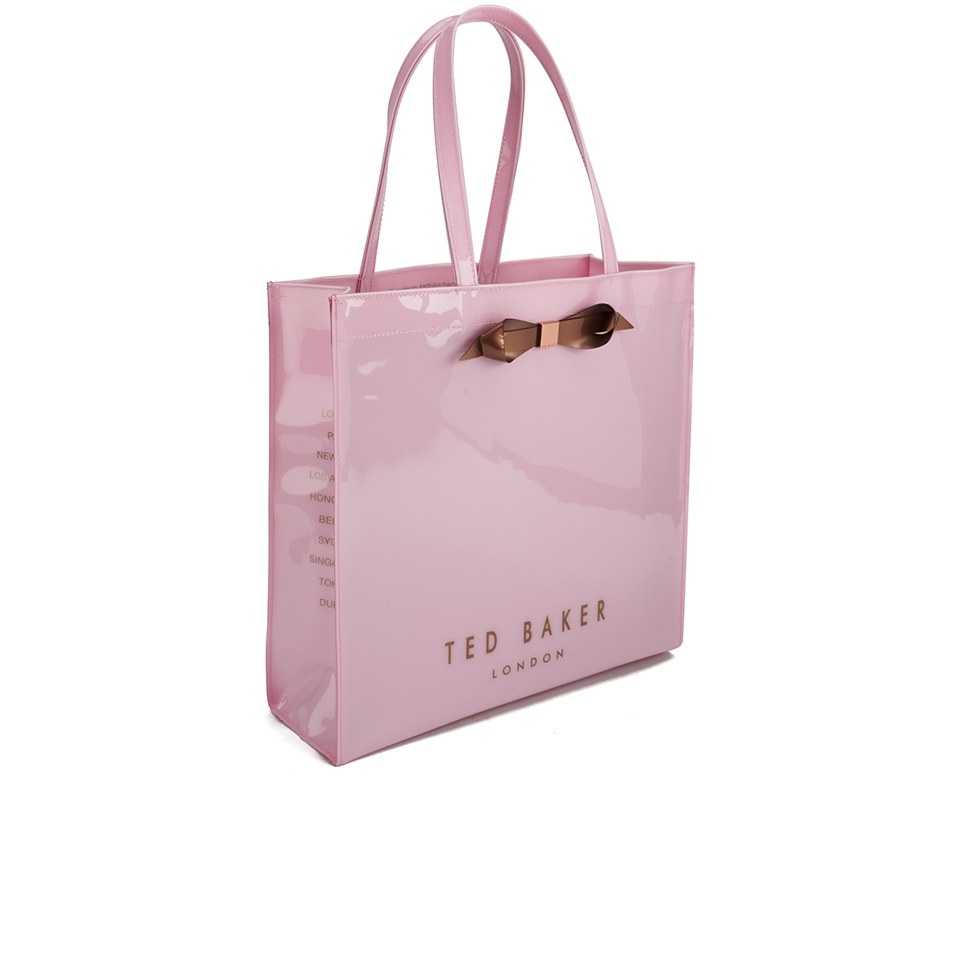Ted Baker Women's Tedcon Plain Bow Icon Tote Bag - Baby Pink