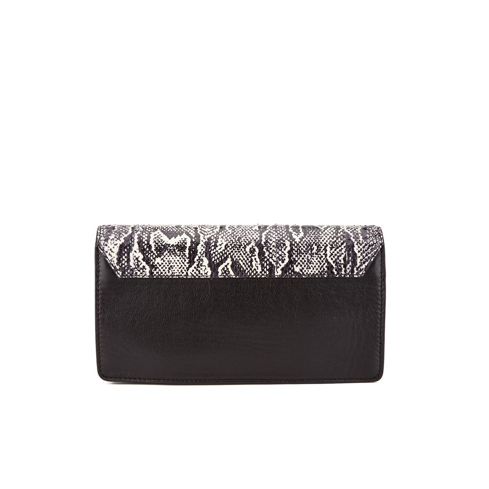 McQ Alexander McQueen Poppy Clutch Bag - Elaphe Mix