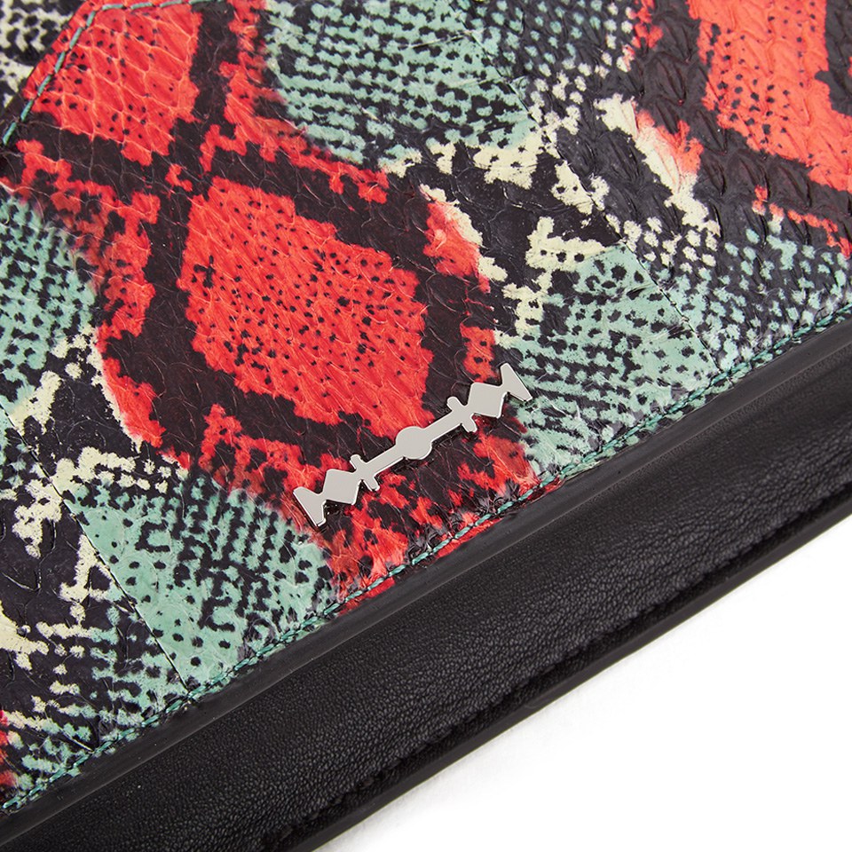 McQ Alexander McQueen Poppy Clutch Bag - Elaphe Mix