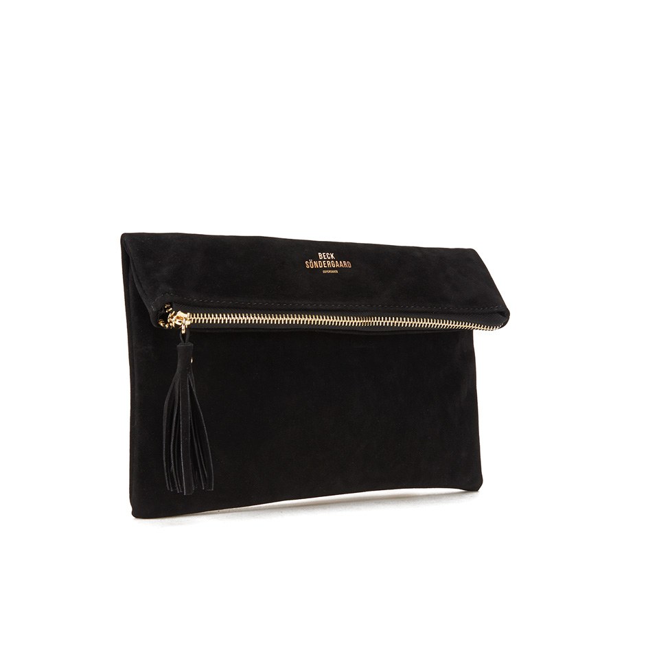 BeckSöndergaard Women's O-Lorraine Clutch Bag - Black