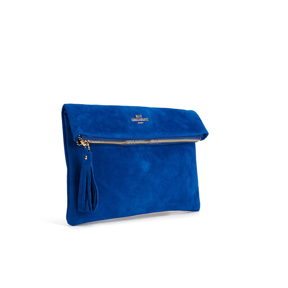 BeckSöndergaard Women's O-Lorraine Clutch Bag - Amazing Blue