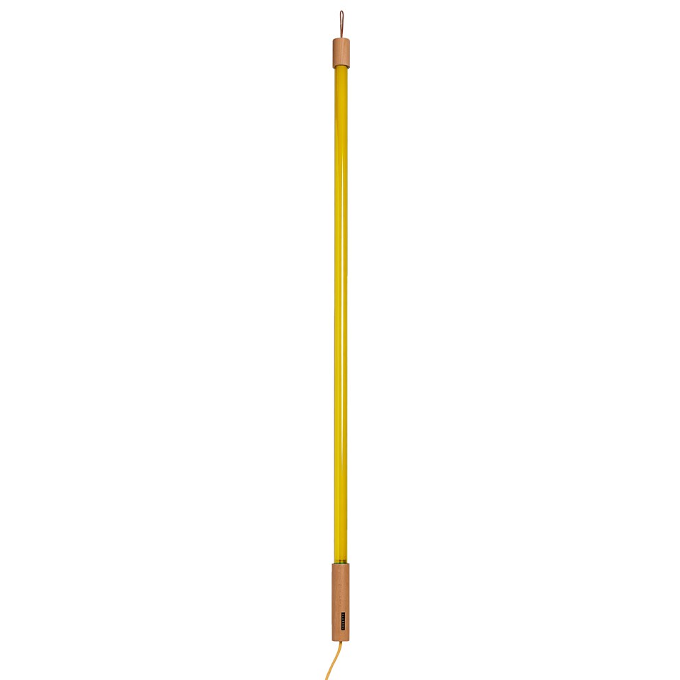 Seletti 'Linea' Neon Fluorescent Lamp - Yellow