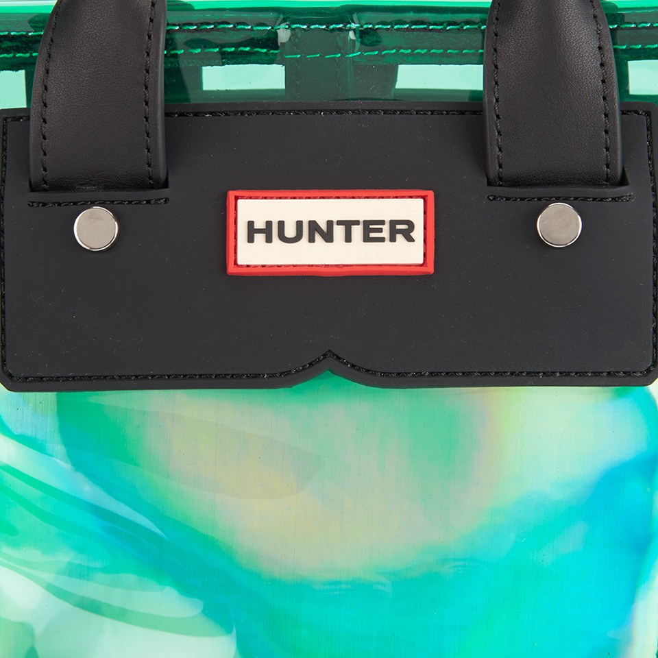 Hunter Women's Original Clear Mini Tote - Toumaline Green