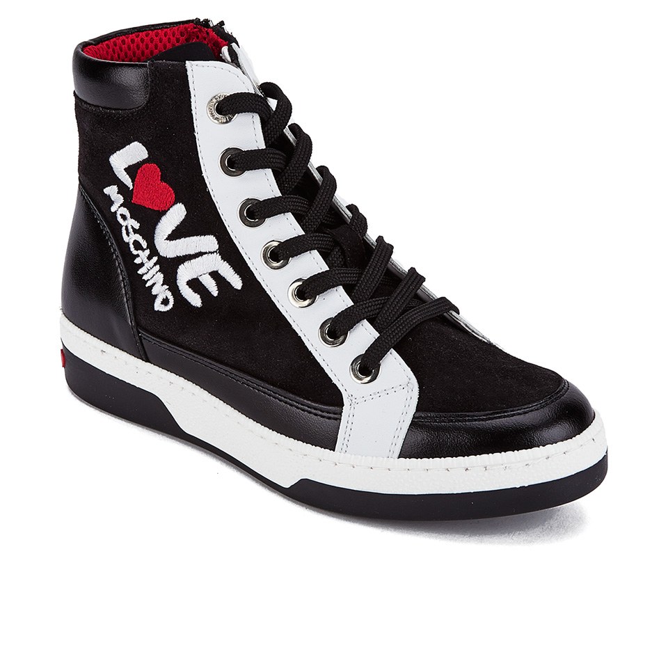 Love moschino trainers womens online