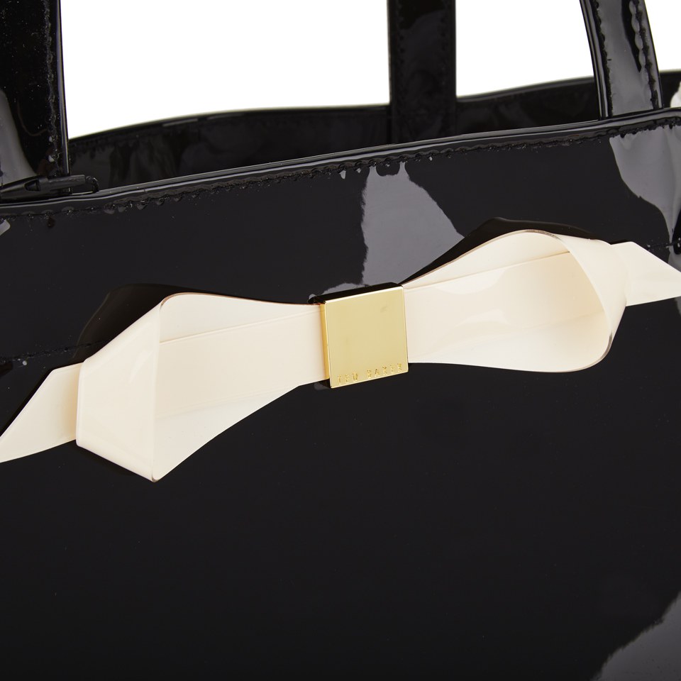 Ted Baker Blockon Colour Block Large Bow Icon Bag - Black