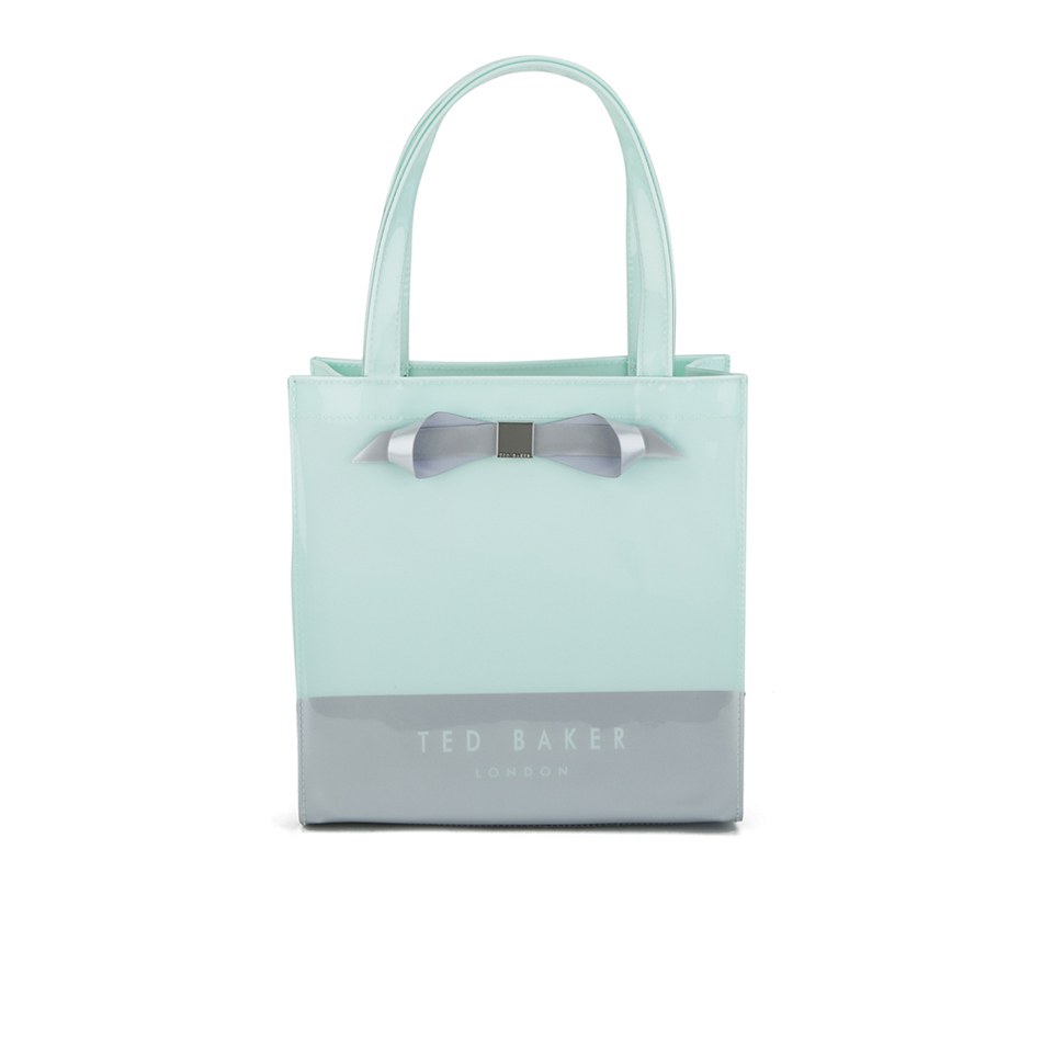 Ted Baker Cikon Colour Block Small Bow Icon Bag - Light Green