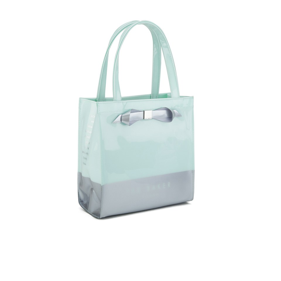 Ted Baker Cikon Colour Block Small Bow Icon Bag - Light Green