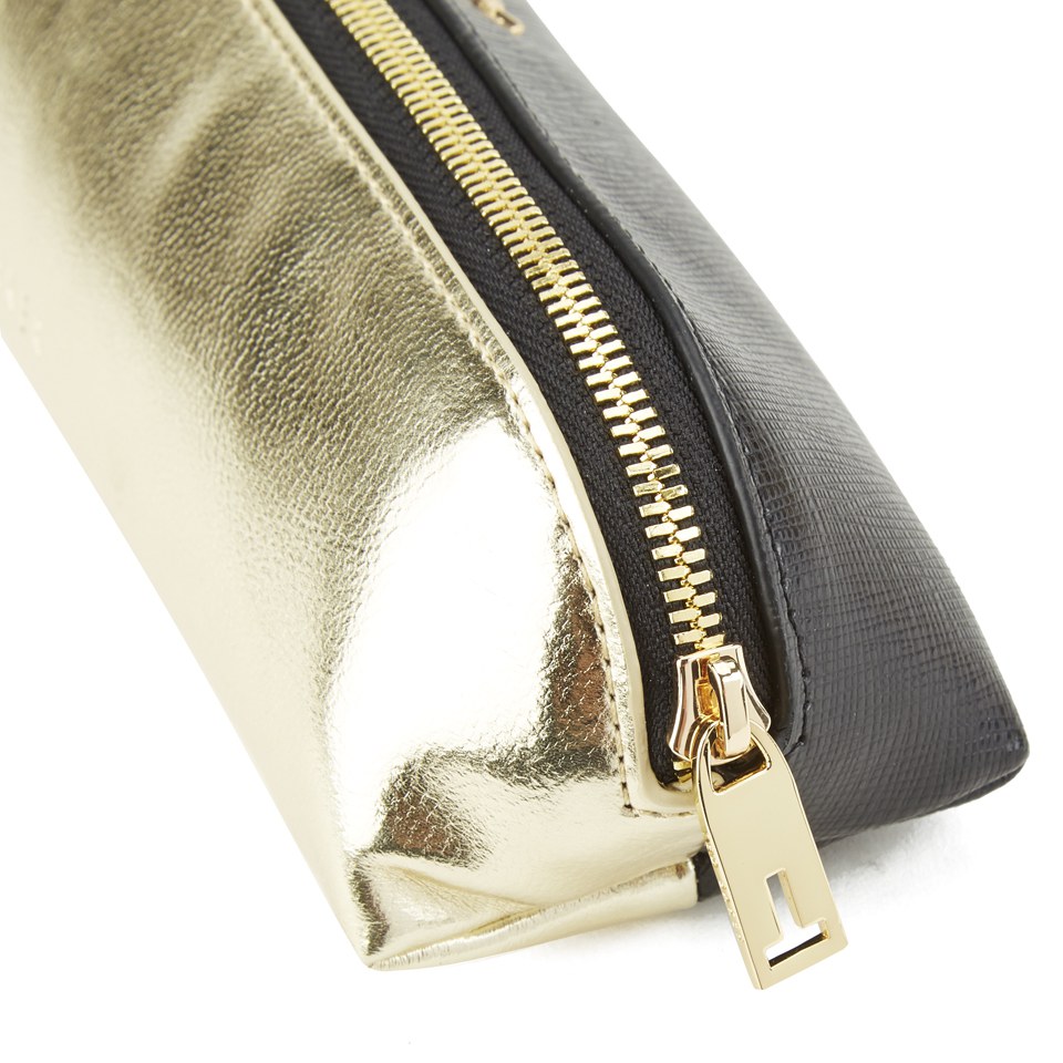 Ted Baker Oona Colour Block Dome Pencil Case - Black