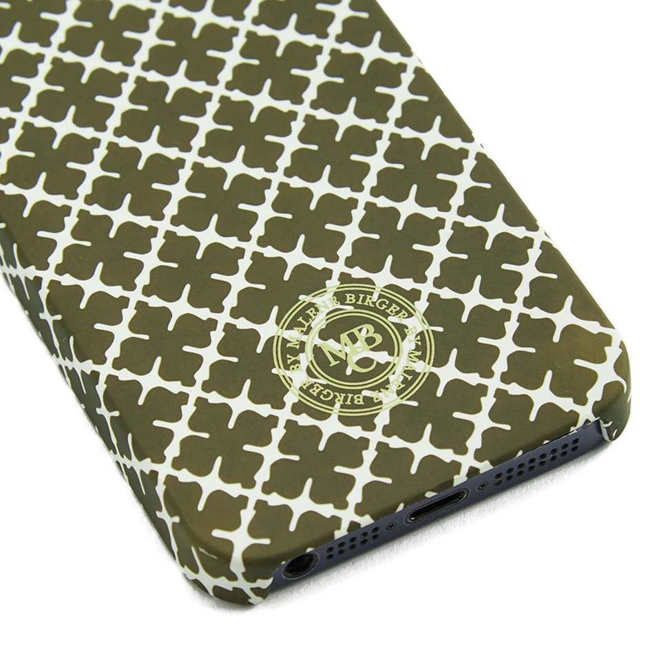 By Malene Birger Women's Duralia Printed iPhone 5 Case - Khaki