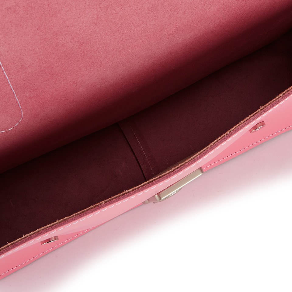 Grafea Women's Paris Leather Satchel - Pink