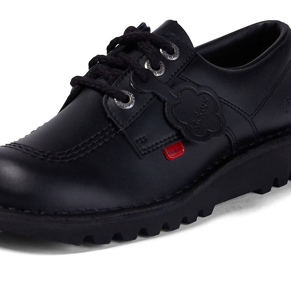 Adult Mens Kick Lo Leather Black