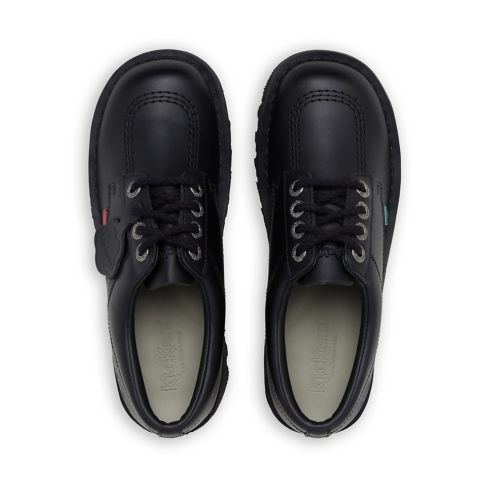 Adult Mens Kick Lo Leather Black