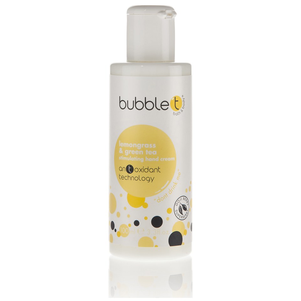 Bubble T Bath and Body Hand Cream in Lemongrass and Green Tea (100ml)