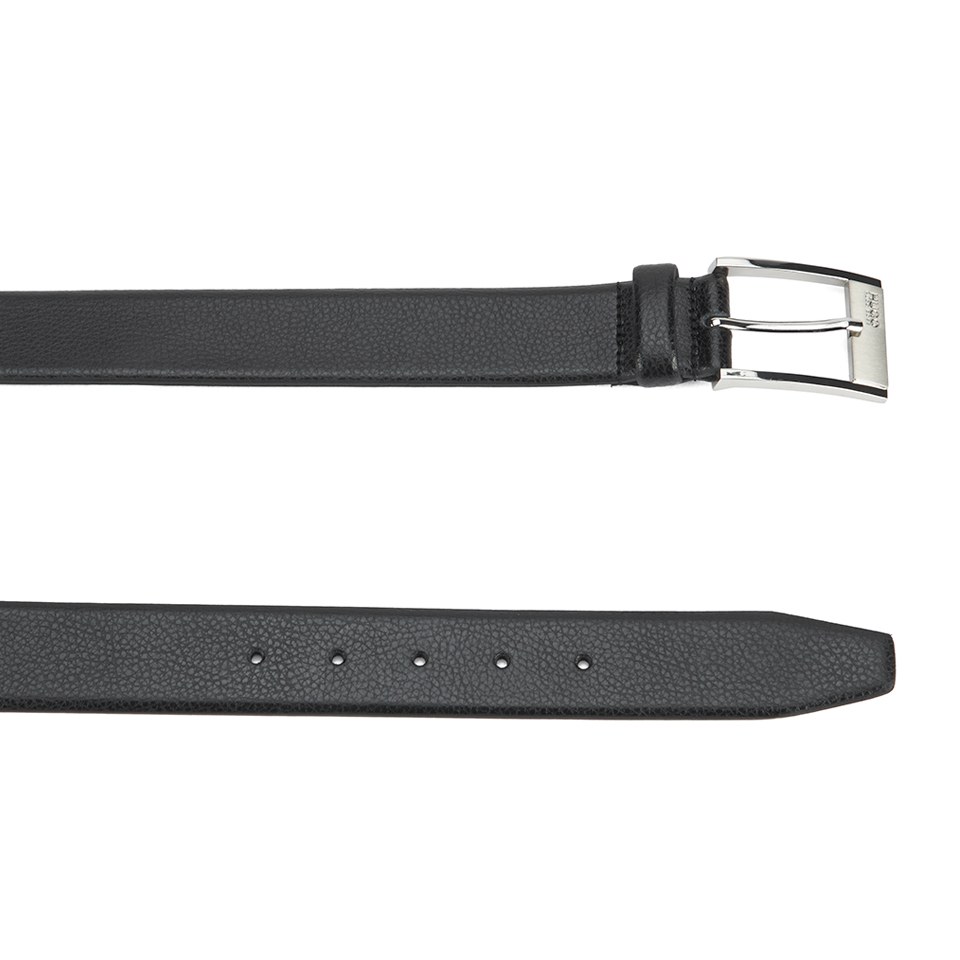 BOSS Hugo Boss Men's C-Ellot Leather Belt - Black