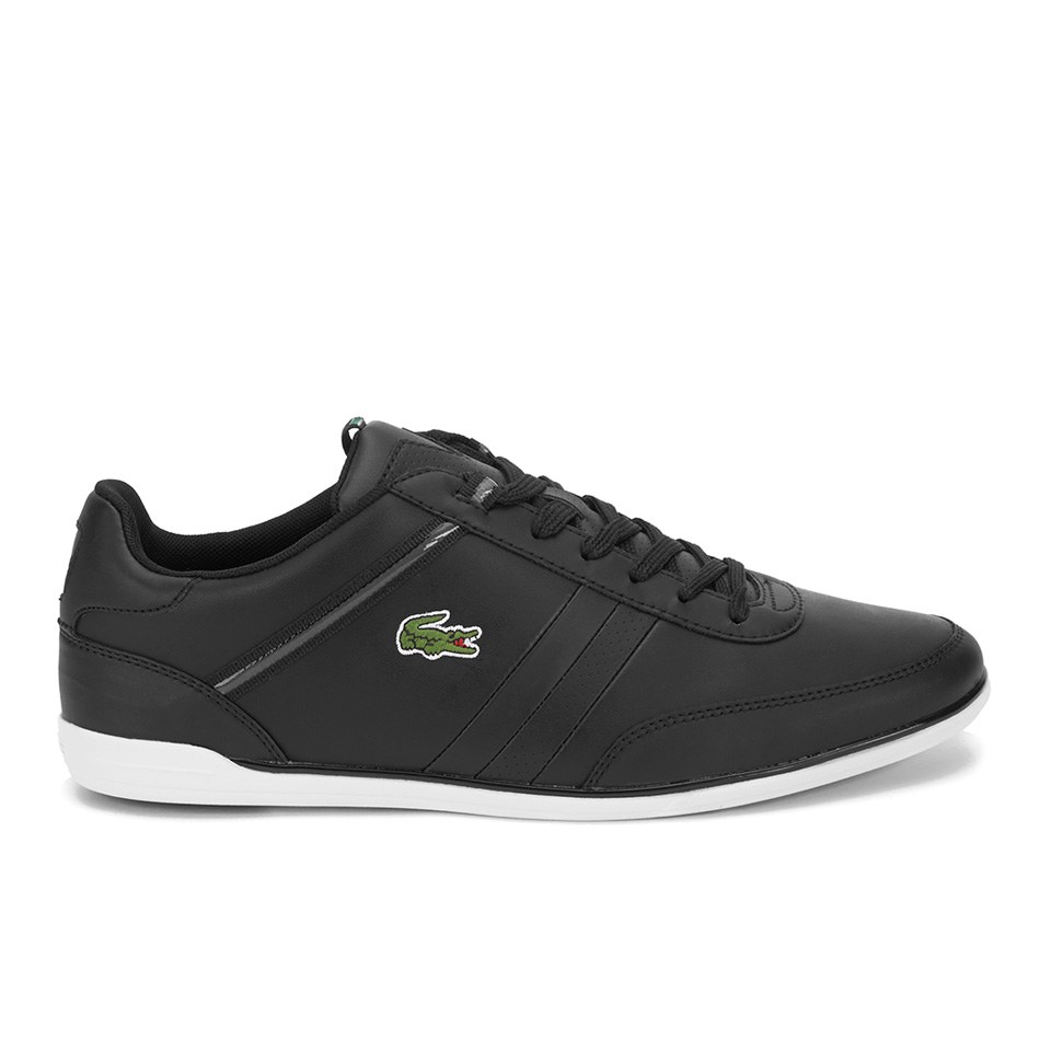 Lacoste mens giron trainers on sale navy