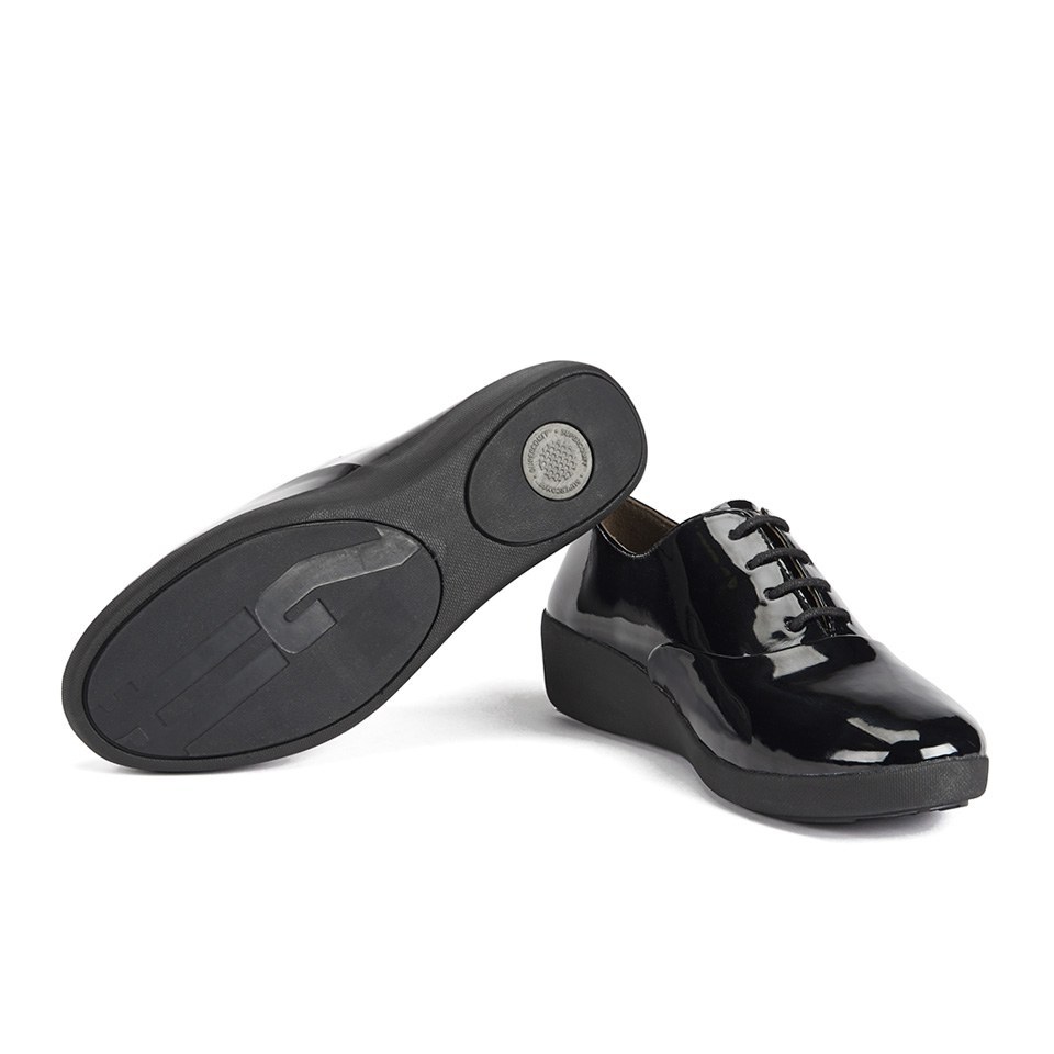 高級感 Oxford Patent F-Pop Women's FitFlop by FF2 Lace Shoes Up ジェルネイル・ネイルシール
