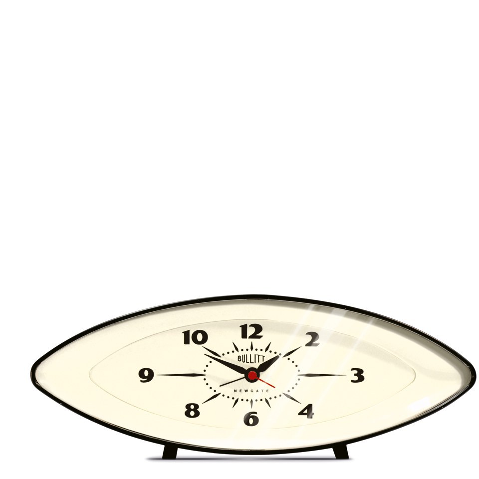 Newgate Bullitt Alarm Clock - Black