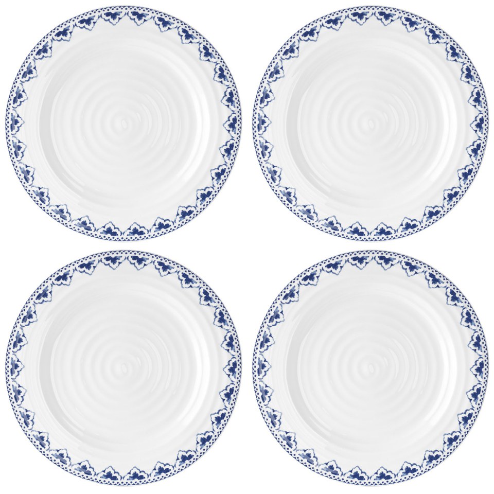 Sophie Conran for Portmeirion Dinner Plate - Maud - White (Set of 4)