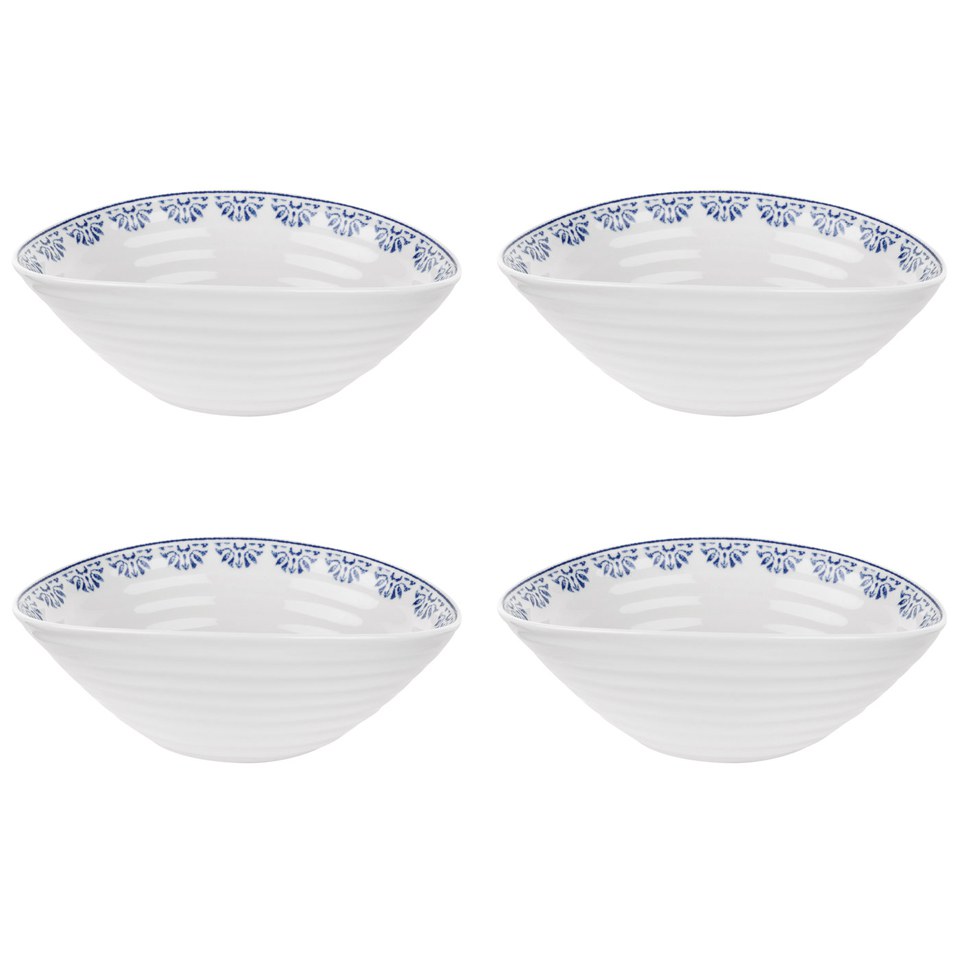 Sophie Conran for Portmeirion Cereal Bowl - Betty - White (Set of 4)