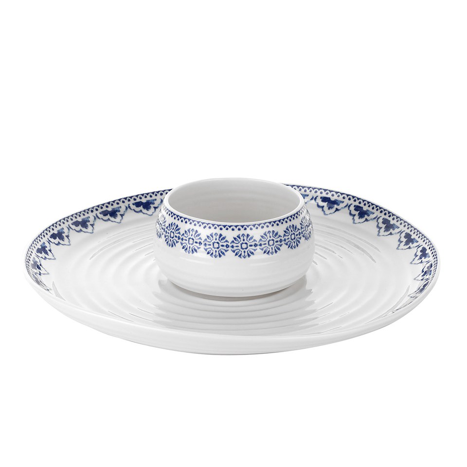 Sophie Conran for Portmeirion Dipping Dish and Platter - White
