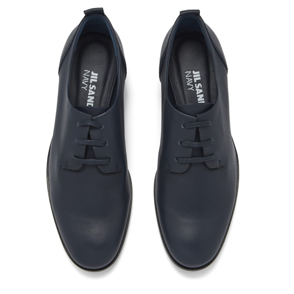 JIL SANDER NAVY 黒レザー パンプス 2025年最新】JIL SANDER NAVY レディース ハイヒール・パンプス