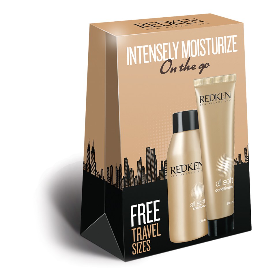Redken All Soft Mini Set Shampoo and Conditioner (Free Gift)