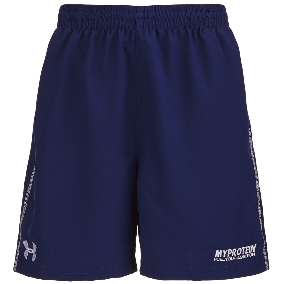 Under Armour Mens Elite Shorts with Zip, Blue