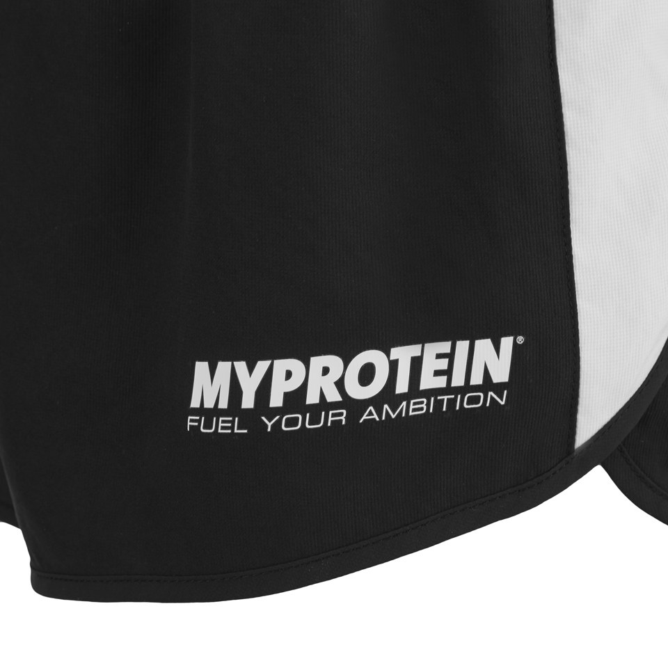 Myprotein Under Armour Men's Athletic Shorts, Black/White