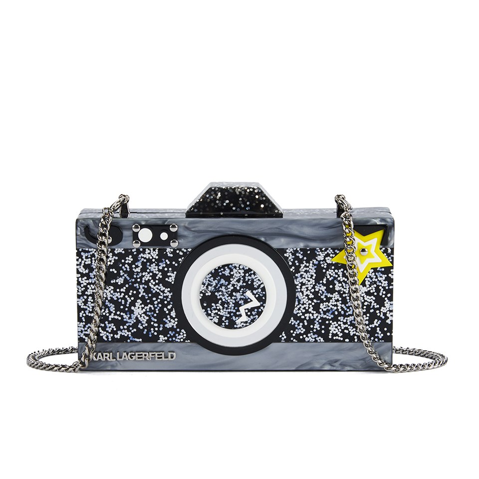 Karl Lagerfeld Seventees Women's K/Camera Clutch Bag - Black