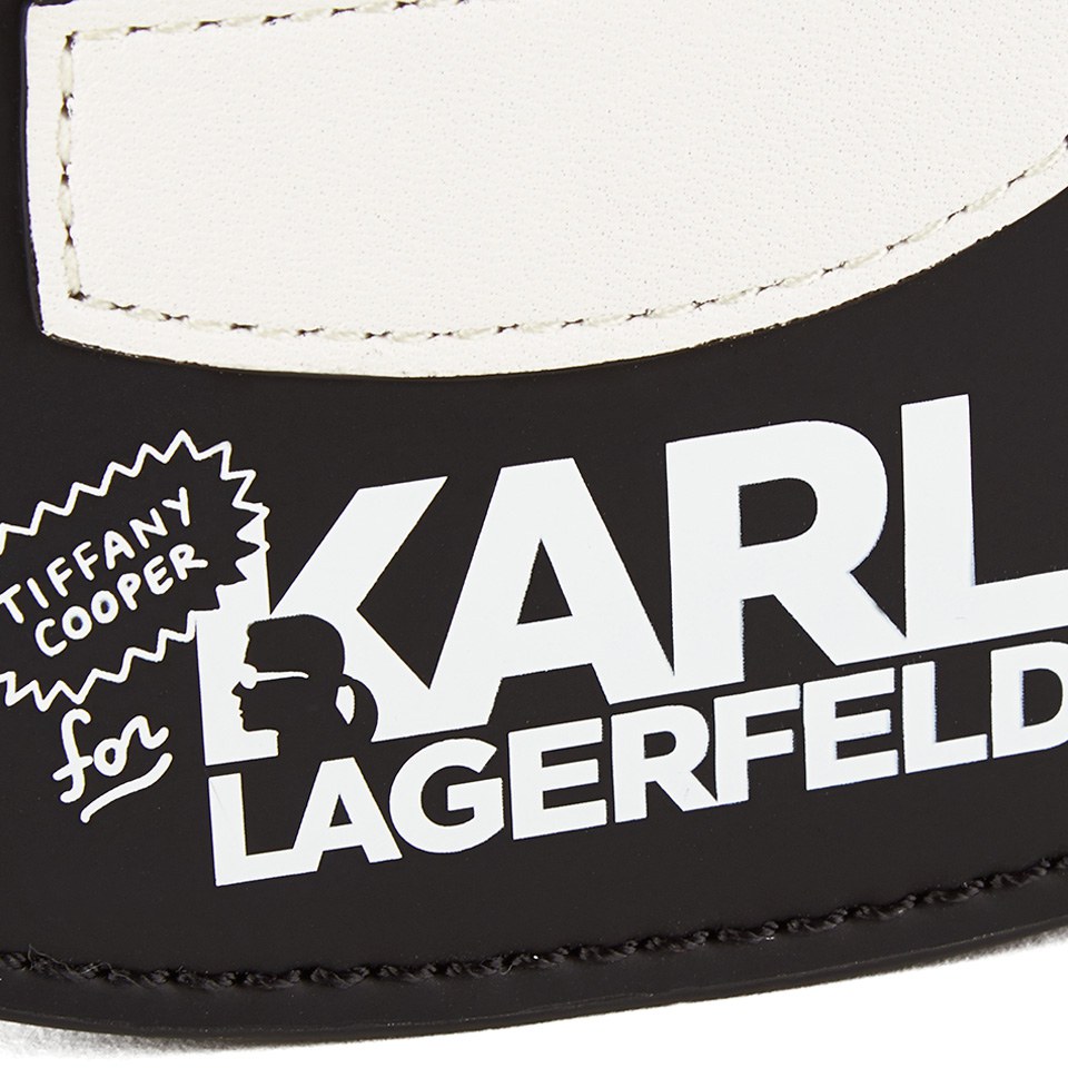 Tiffany Cooper for Karl Lagerfeld Women's TC Karl Fun Cross Body Bag - Black