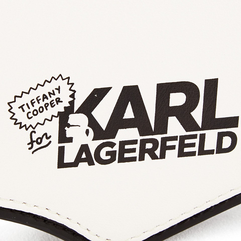 Tiffany Cooper for Karl Lagerfeld Women's TC Choupette Fun Cross Body Bag - White