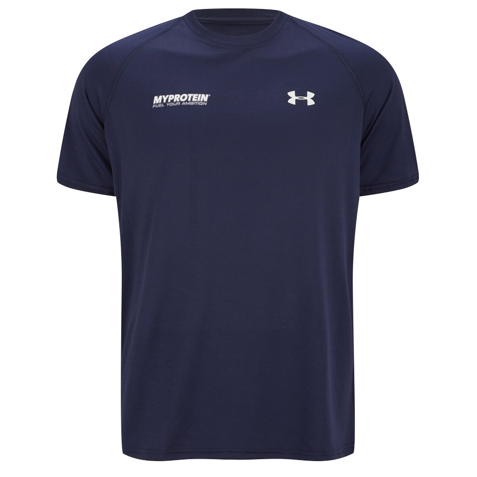 Under Armour® Men's Tech™ T-Shirt -  Navy/White