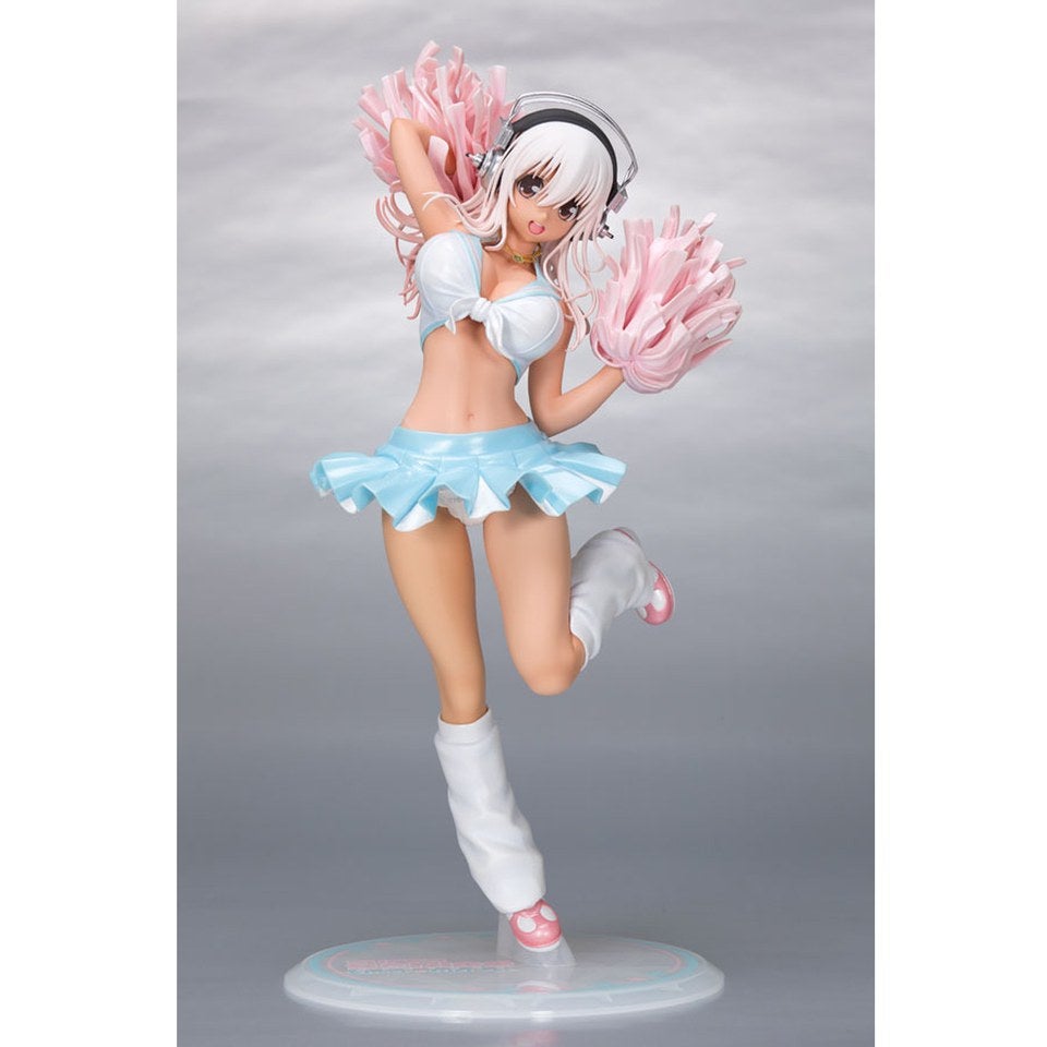 SUPER SONICO Cheer Girl ver. フィギュア Super Sonico Cheer Girl Sunkissed 1:6 Scale Statue | Zavvi UK