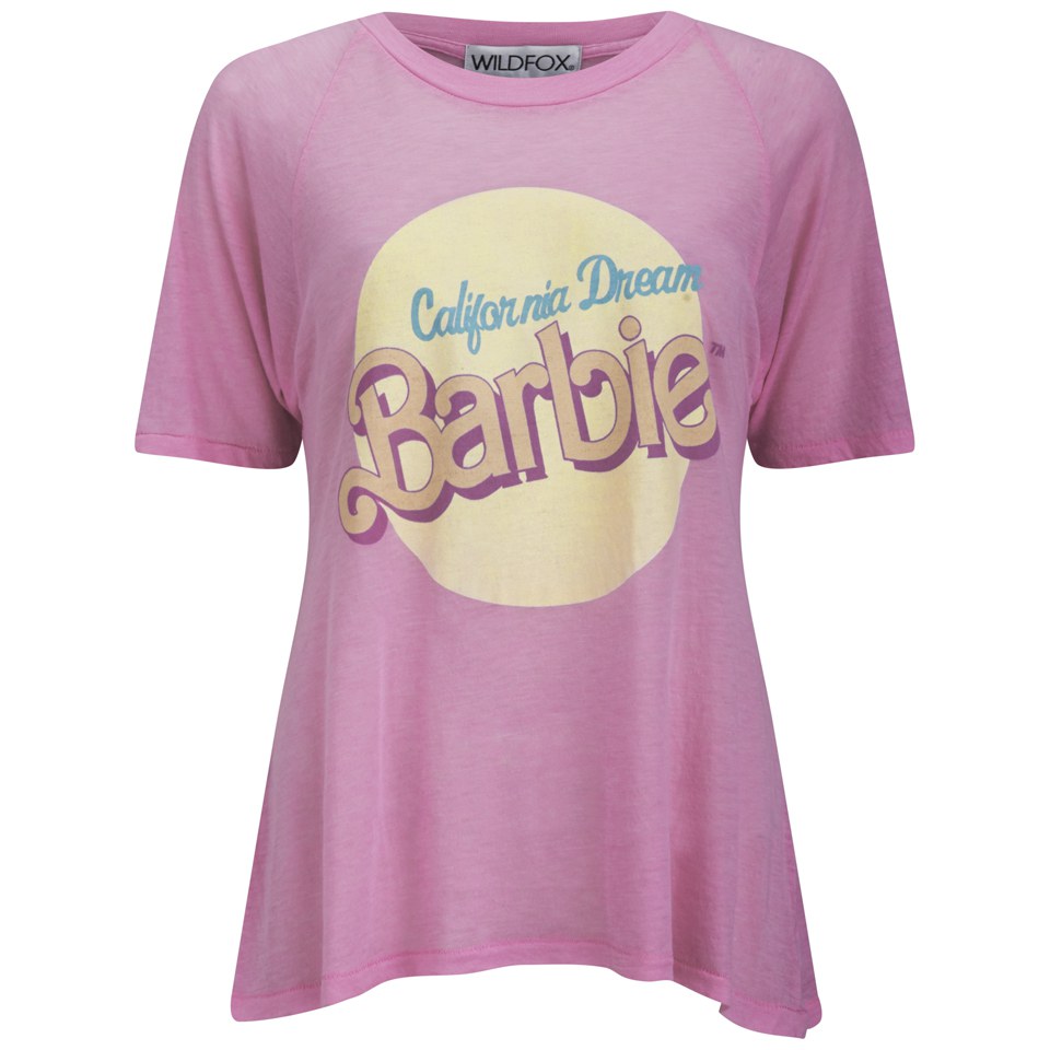 Wildfox Women s Barbie California Dream T Shirt Dusty Pink Coggles