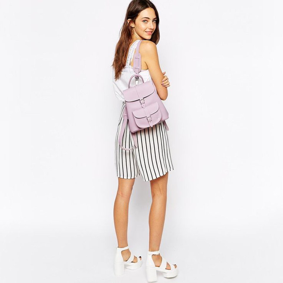 Grafea Women's Violet Baby Backpack - Lilac